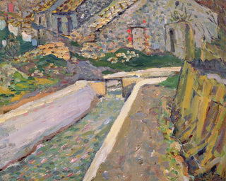 THE TANNERIES NEAR GENTILLY - Museum Quality Art