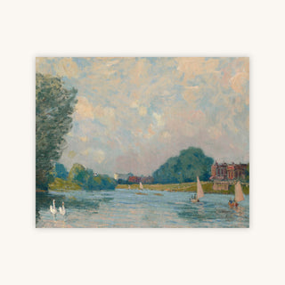 THE THAMES AT HAMPTON COURT — Primary Image