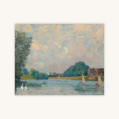 THE THAMES AT HAMPTON COURT — Primary Image