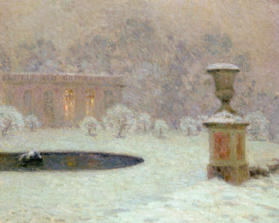 THE TRIANON UNDER SNOW
