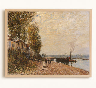 The Tugboat the Loing at Saint Mammes