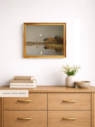 THE TWILIGHT MOON - Museum Quality Art