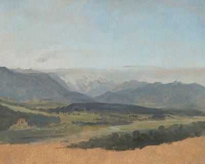THE UPPER LOISACH VALLEY - Museum Quality Art