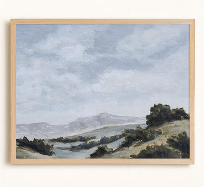 Dusk, the Valley View