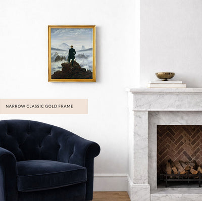 THE WANDERER ABOVE THE SEA OF FOG