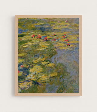 THE WATERLILY POND - Museum Quality Art