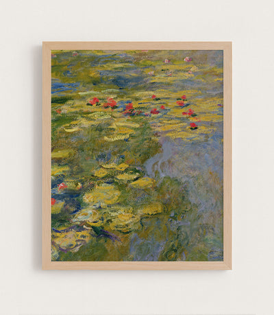 THE WATERLILY POND - Museum Quality Art