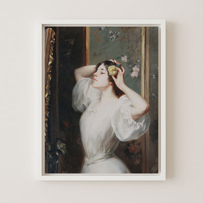 THE YELLOW ROSE - Museum Quality Art