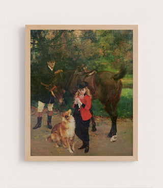 THE YOUNG HORSEWOMAN