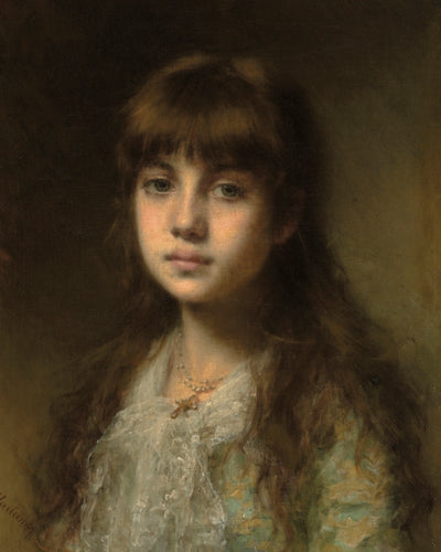 THE YOUNG MODEL art print - Museum Quality Art