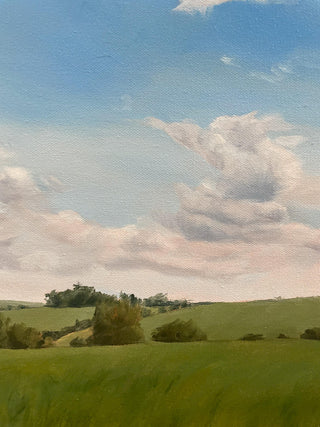 THESE OLD COUNTRY LANES - 24X24" OIL ON CANVAS