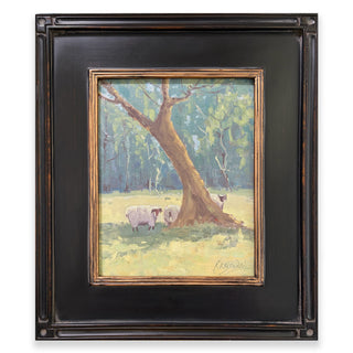 Three Musketeers - 11.5x13.5" Oil on Canvas, Framed