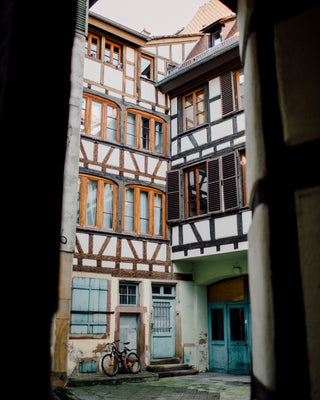 THROUGH A STRASBOURG COURTYARD