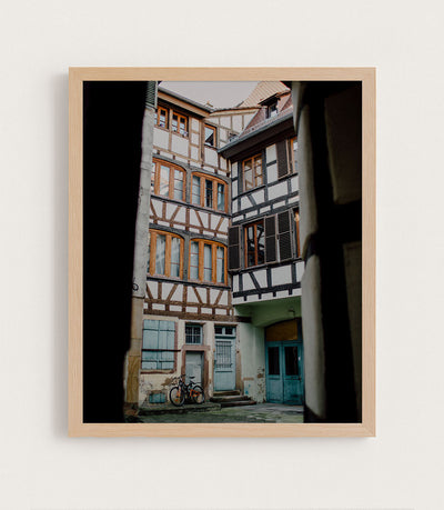 THROUGH A STRASBOURG COURTYARD