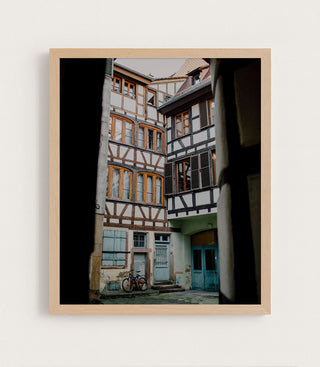 Through a Strasbourg Courtyard