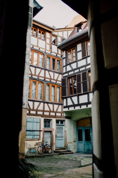 THROUGH A STRASBOURG COURTYARD