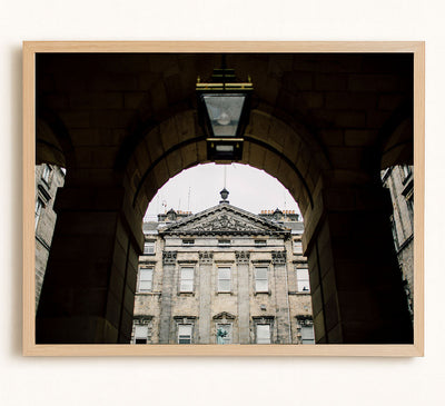 THROUGH AN EDINBURGH ARCH - Museum Quality Art