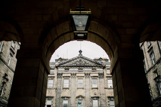 THROUGH AN EDINBURGH ARCH