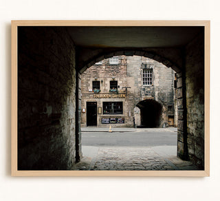 THROUGH AN EDINBURGH PASSAGE - Museum Quality Art