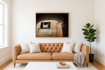 THROUGH THE ALLEYS OF RIOMAGGIORE - Museum Quality Art