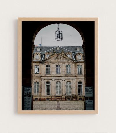 Through the Entrance to the Palais Rohan