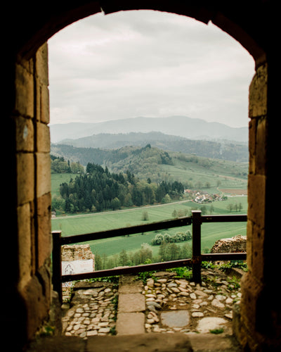 THROUGH THE RUINS OF A GERMAN CASTLE