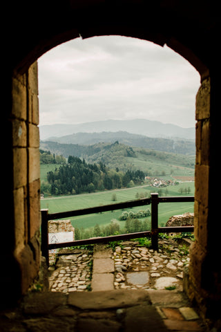 THROUGH THE RUINS OF A GERMAN CASTLE