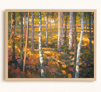 THROUGH THE TREES - Museum Quality Art