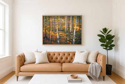 THROUGH THE TREES - Museum Quality Art