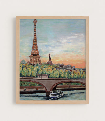 TOWER VIEW - Museum Quality Art