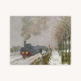 TRAIN IN THE SNOW — Primary Image