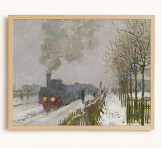 Train in the Snow
