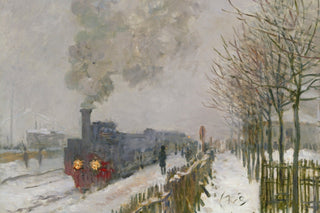 TRAIN IN THE SNOW