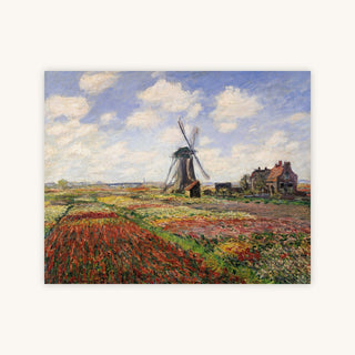 TULIP FIELDS WITH THE RIJNSBURG WINDMILL — Primary Image
