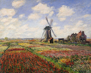 TULIP FIELDS WITH THE RIJNSBURG WINDMILL