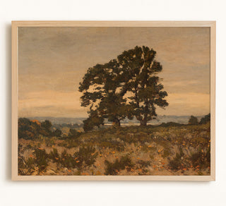 Two Trees at the Edge of the Forest