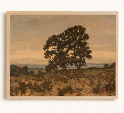 Two Trees at the Edge of the Forest
