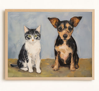 UNLIKELY ALLIES - Museum Quality Art