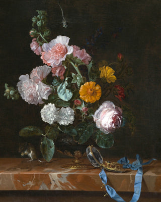 VANITAS FLOWER STILL LIFE