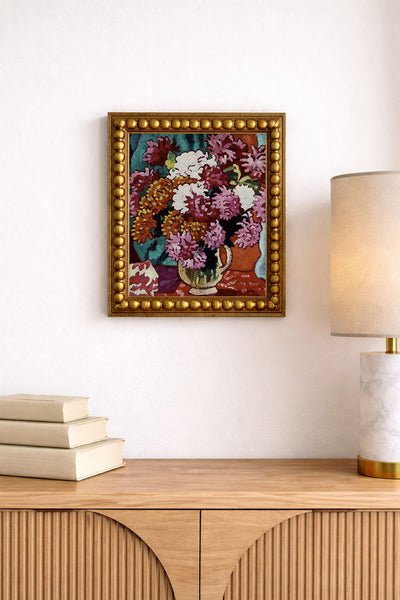 Vase of Dahlias