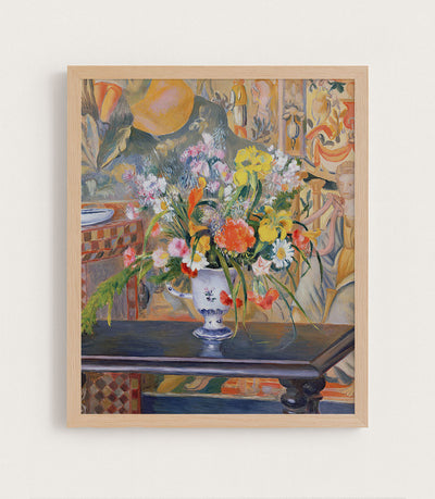 Vase of Flowers (Orange)