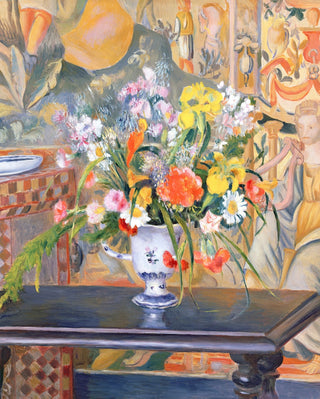 VASE OF FLOWERS (ORANGE)