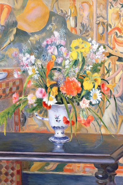 VASE OF FLOWERS (ORANGE)