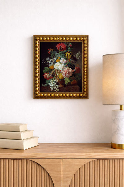 Vase of Flowers With Tuber Cassee