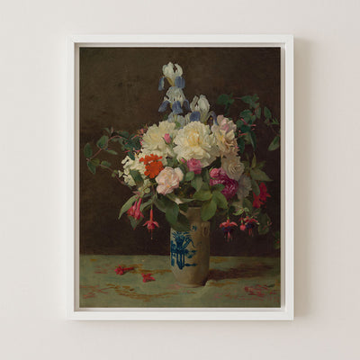 VASE OF FLOWERS - Museum Quality Art
