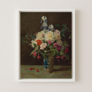 VASE OF FLOWERS - Museum Quality Art