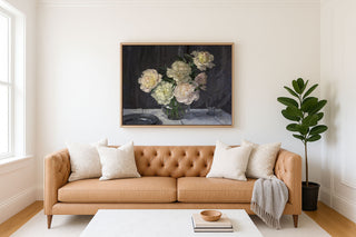 VASE OF PEONIES - Museum Quality Art