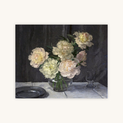 VASE OF PEONIES — Primary Image