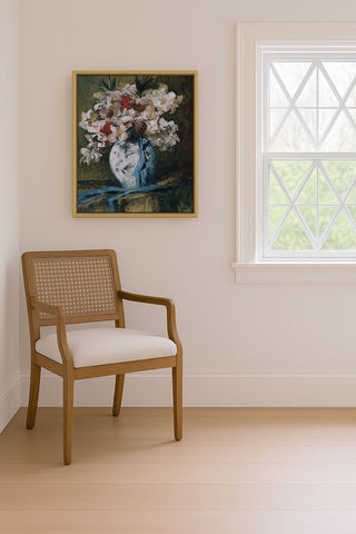 VASE OF ROSES - Museum Quality Art