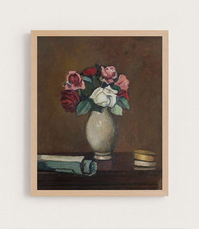 Vase of Roses